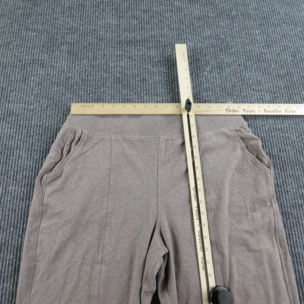Pact Pants Womens L Brown Sweatpants Pull On Elastic Waist Pockets 31x28* - Picture 4 of 16
